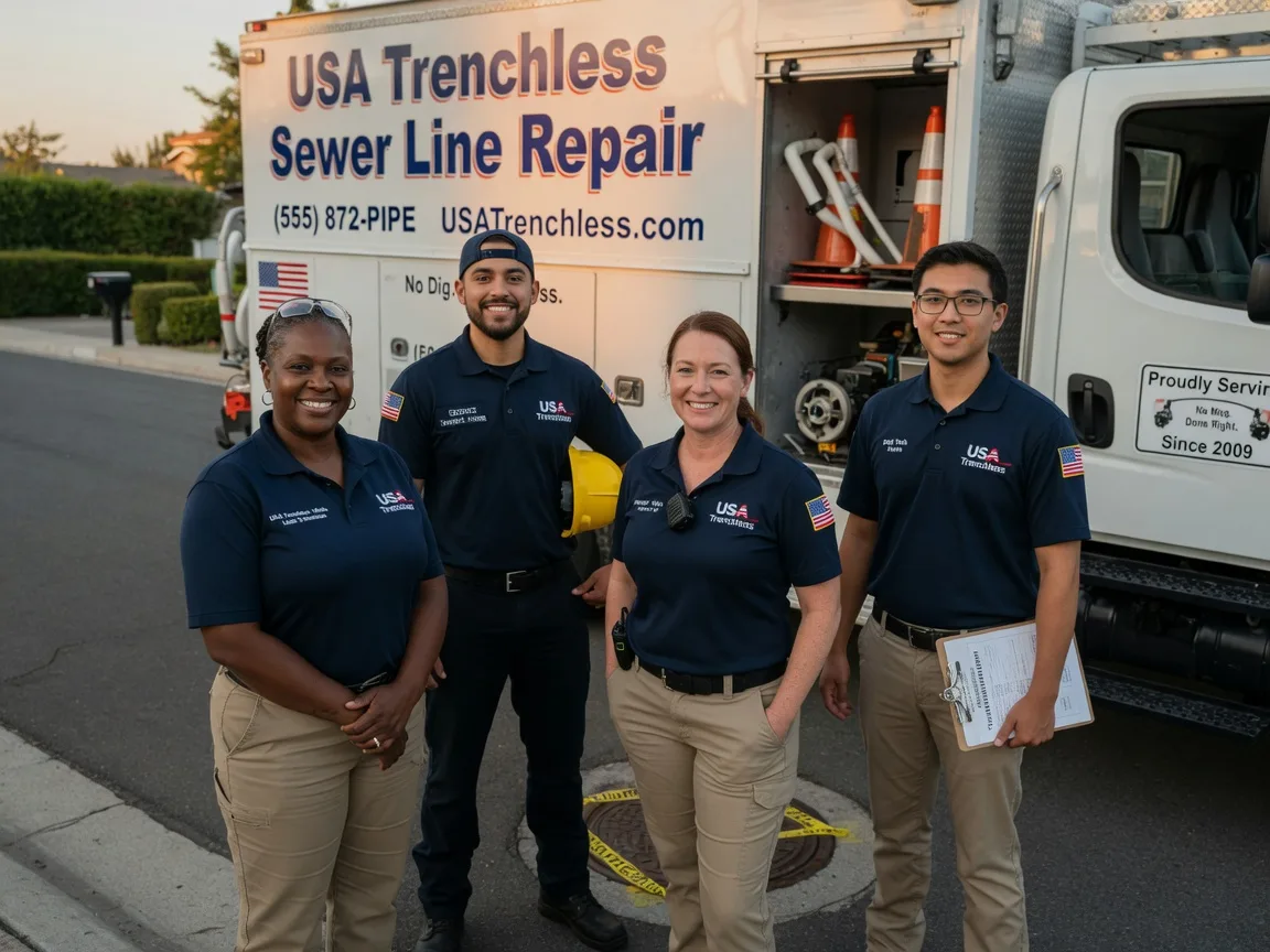 Sewer Line Repair company in Rhine, GA